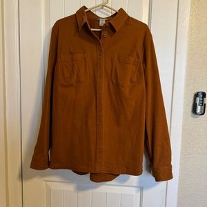 Women's Duluth Trading Moleskin Stretch Shirt-XL